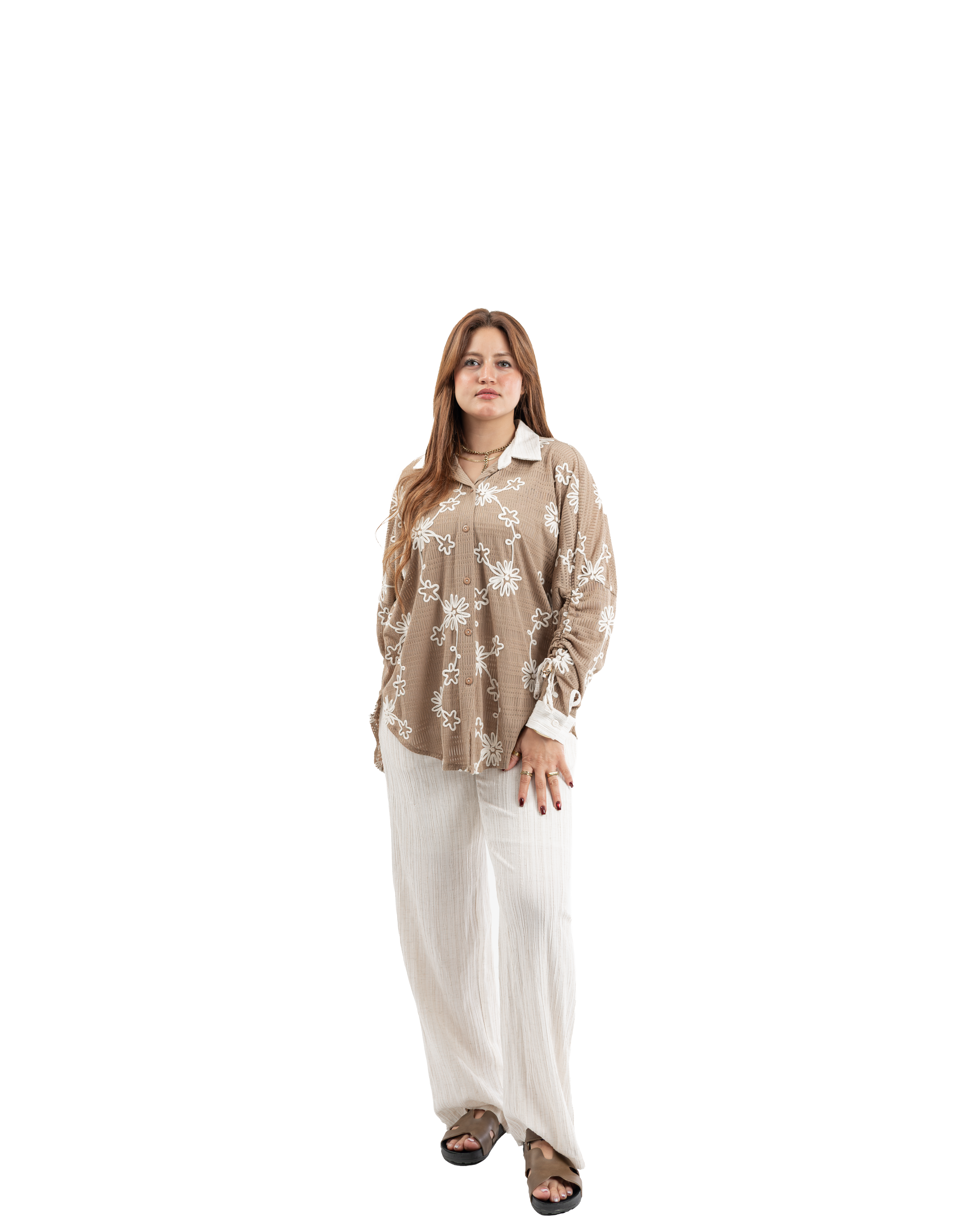 Model wearing Cassillia