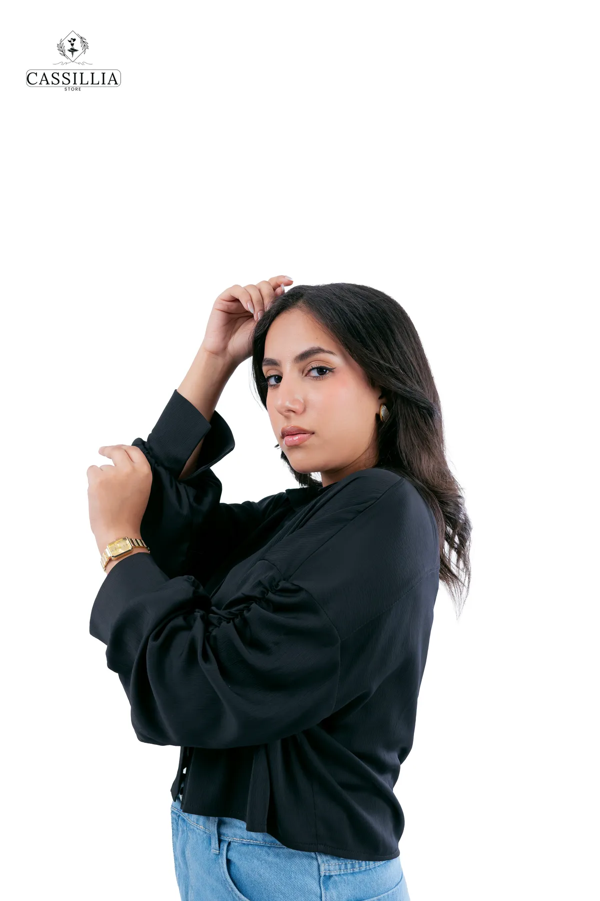 Short Satin Shirt  - View 6