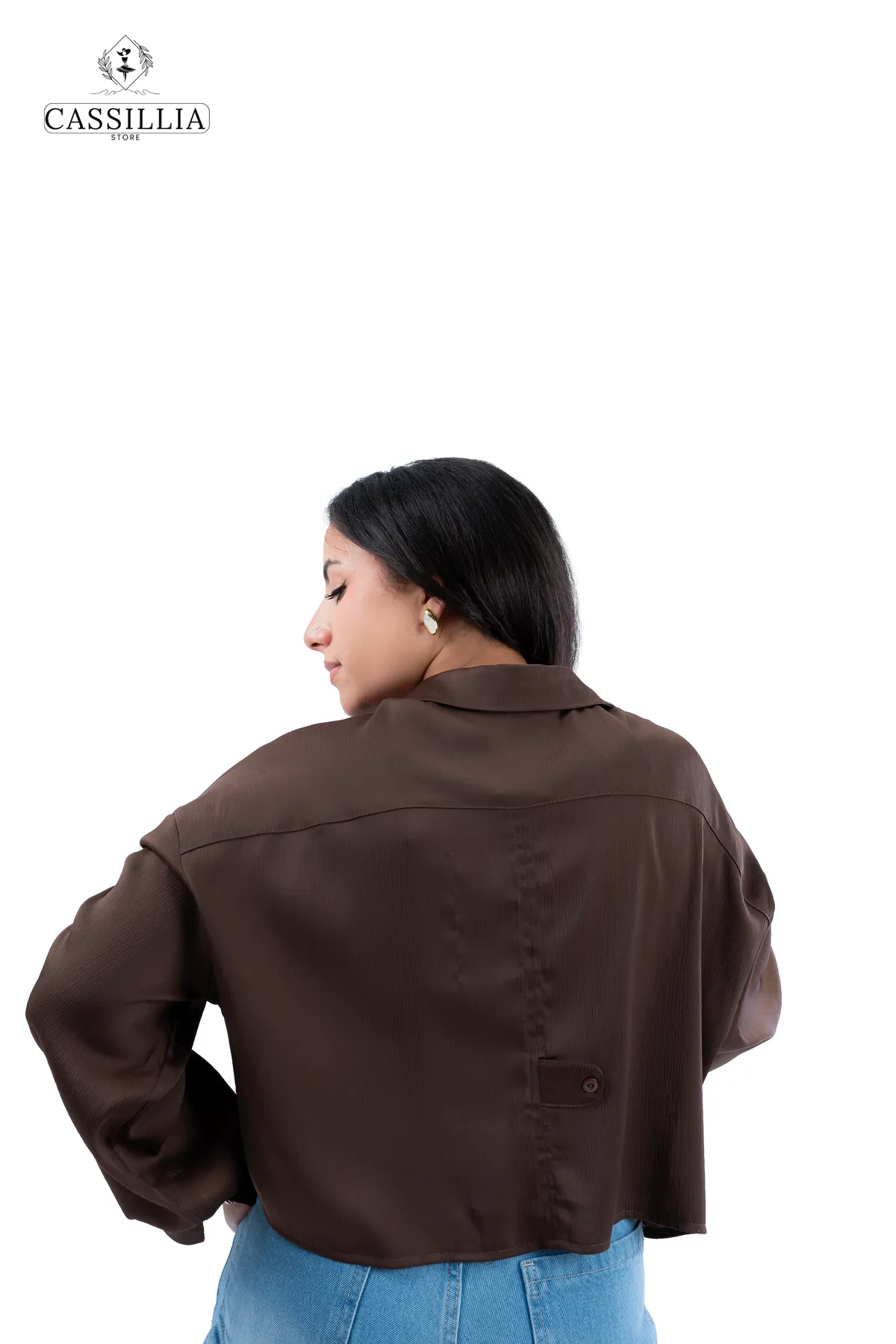 Short Satin Shirt  - View 11
