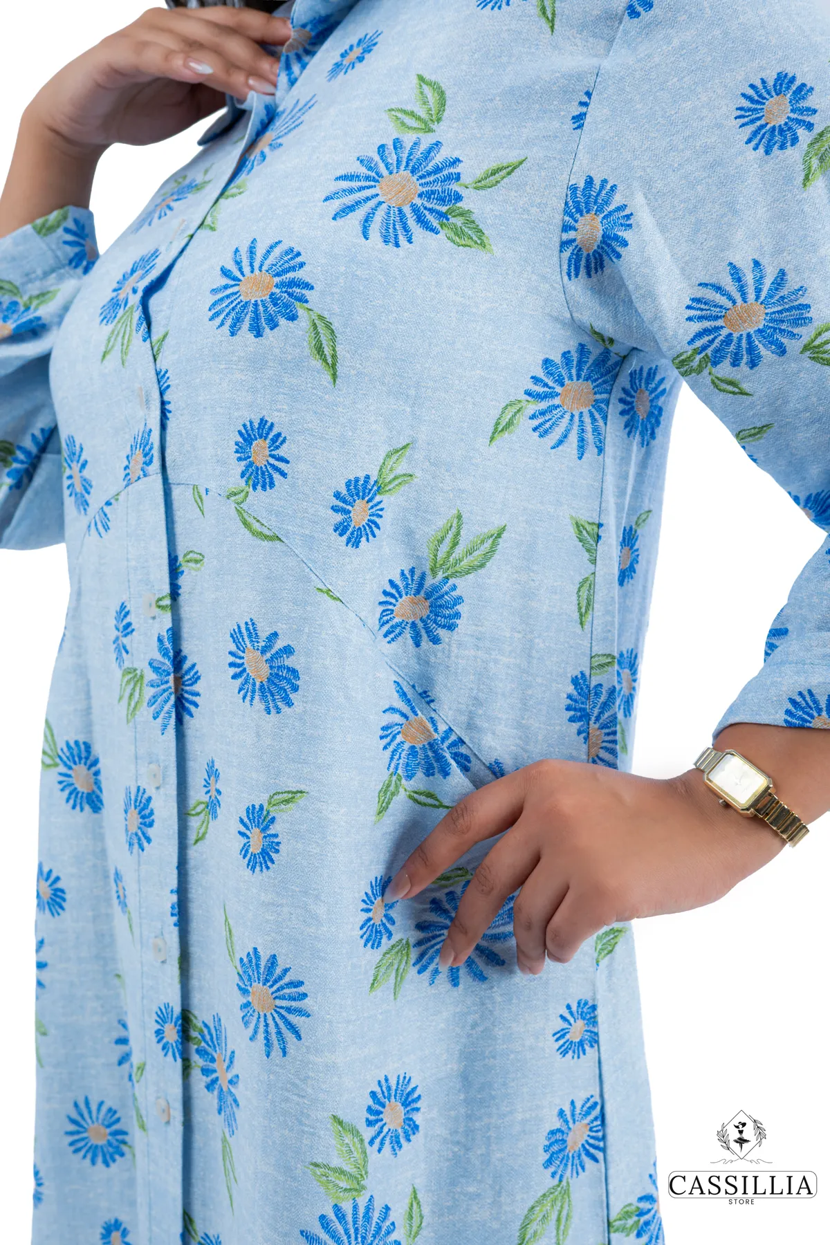 linen dress - View 13