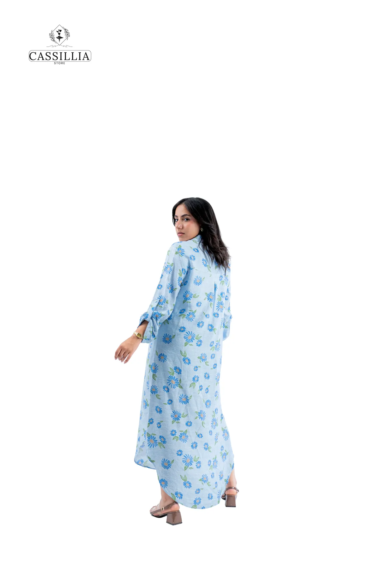 linen dress - View 4