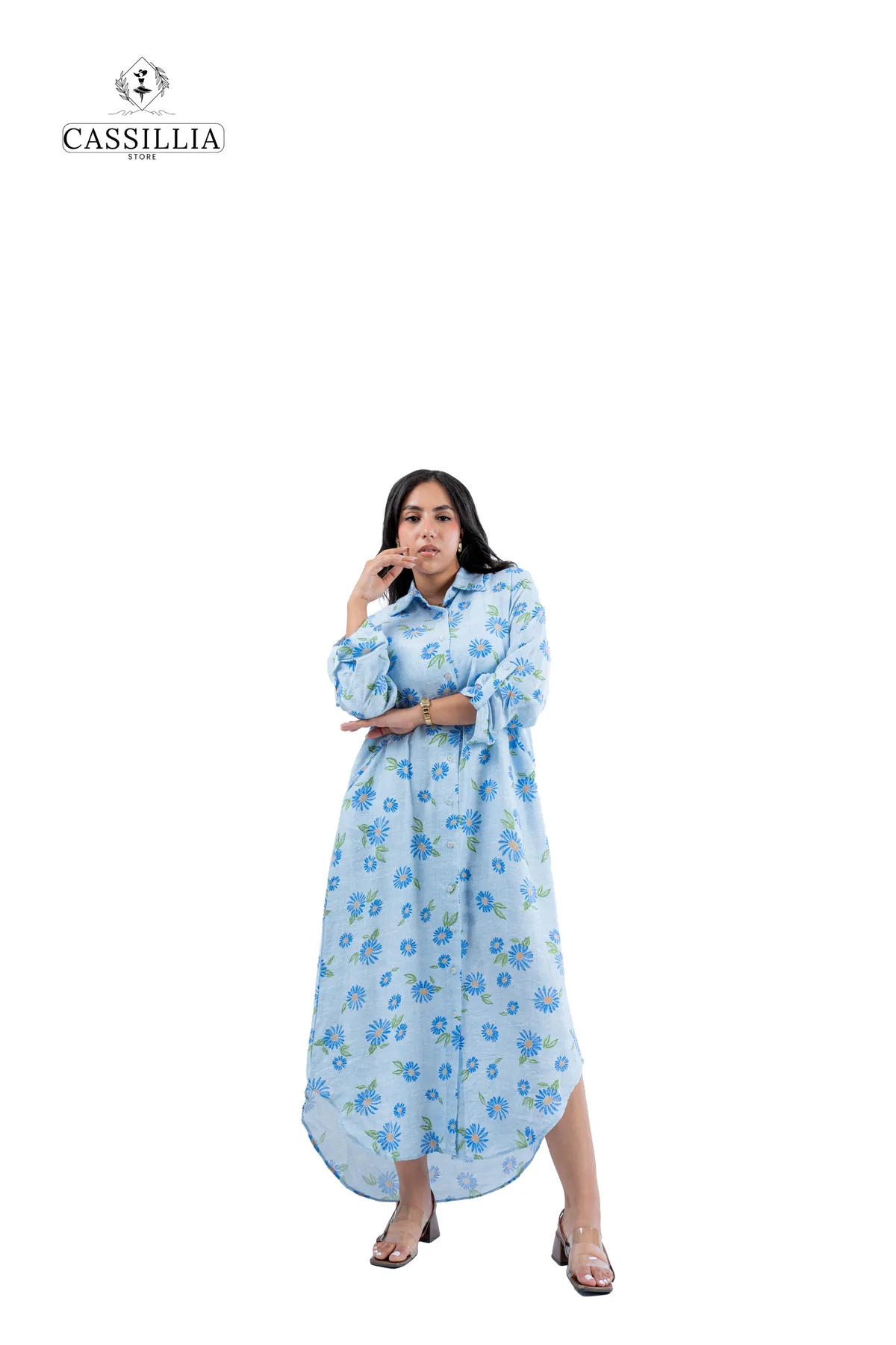 linen dress - View 10