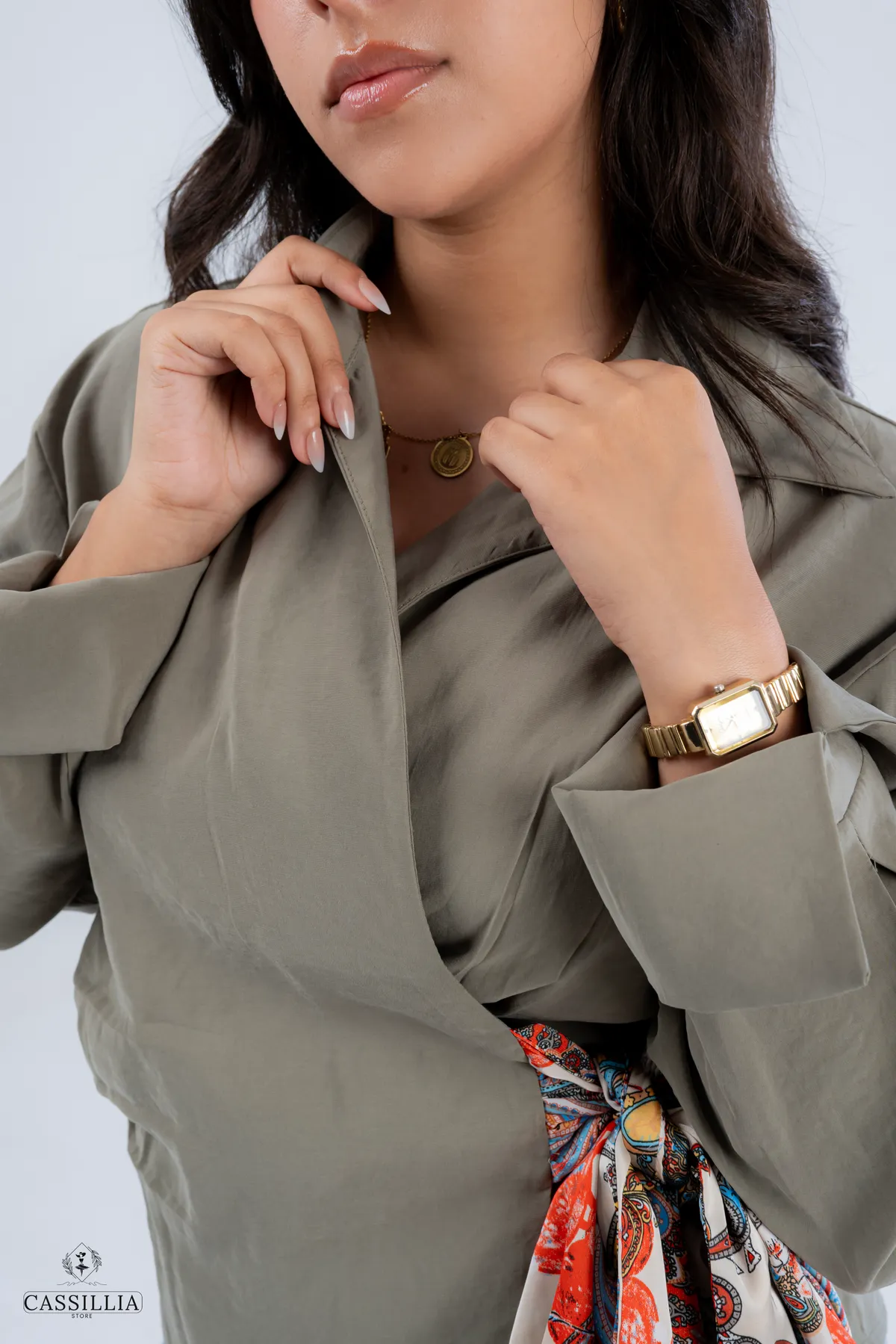 Crossover Blouse - View 7
