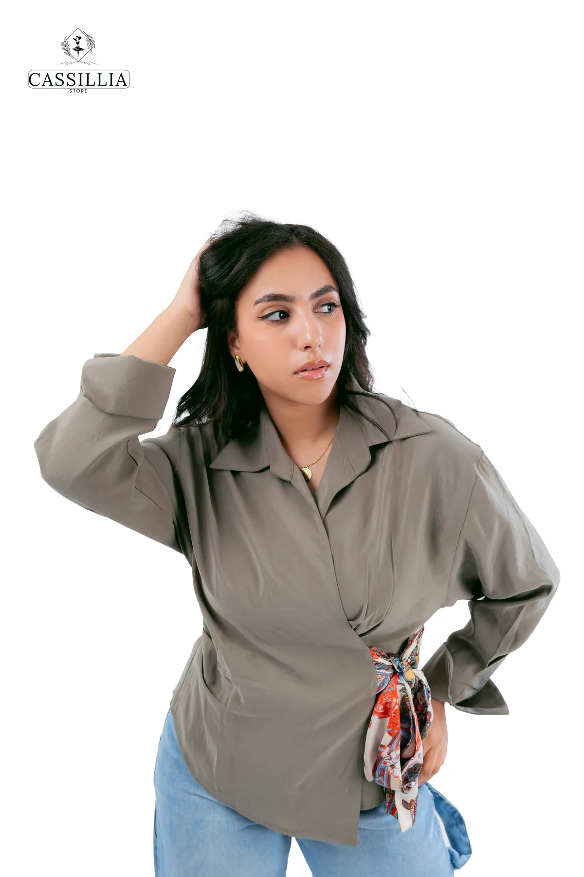 Crossover Blouse - View 9