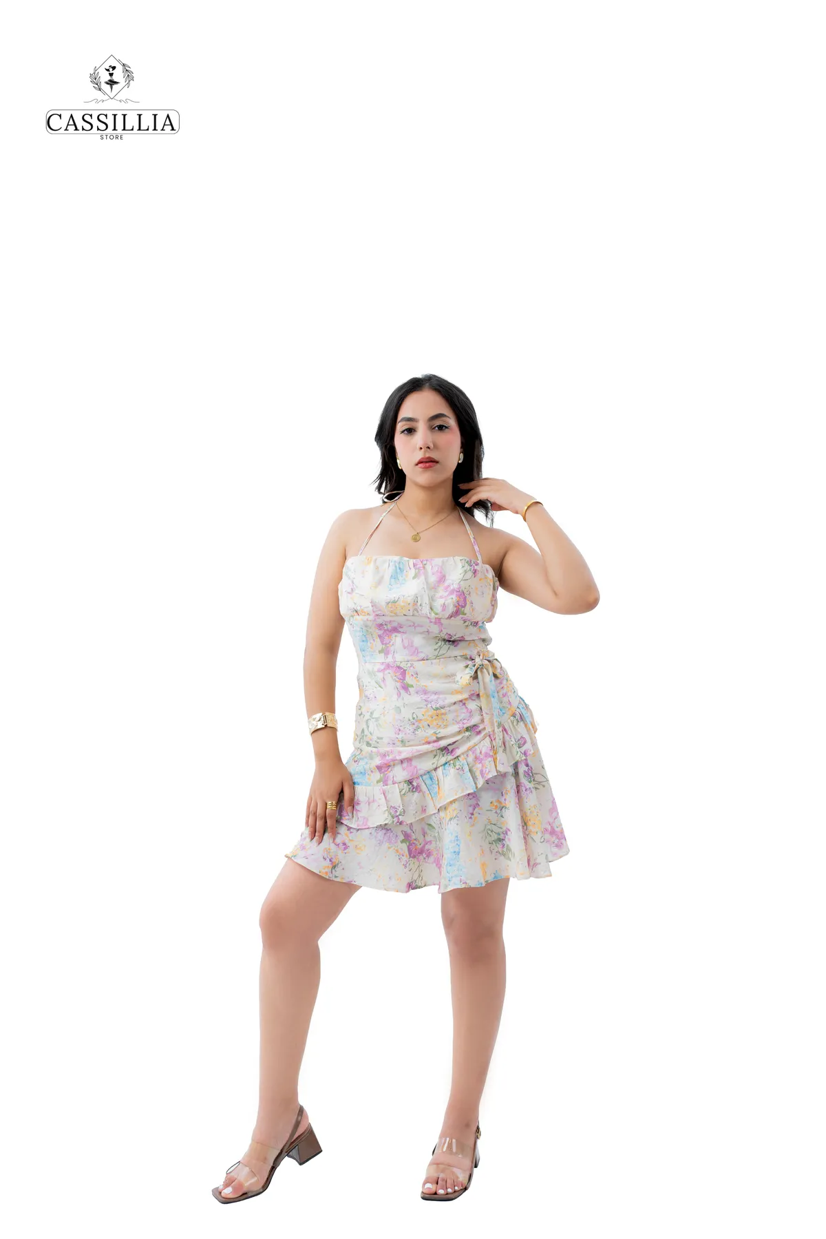 Short Floral Dress - View 2