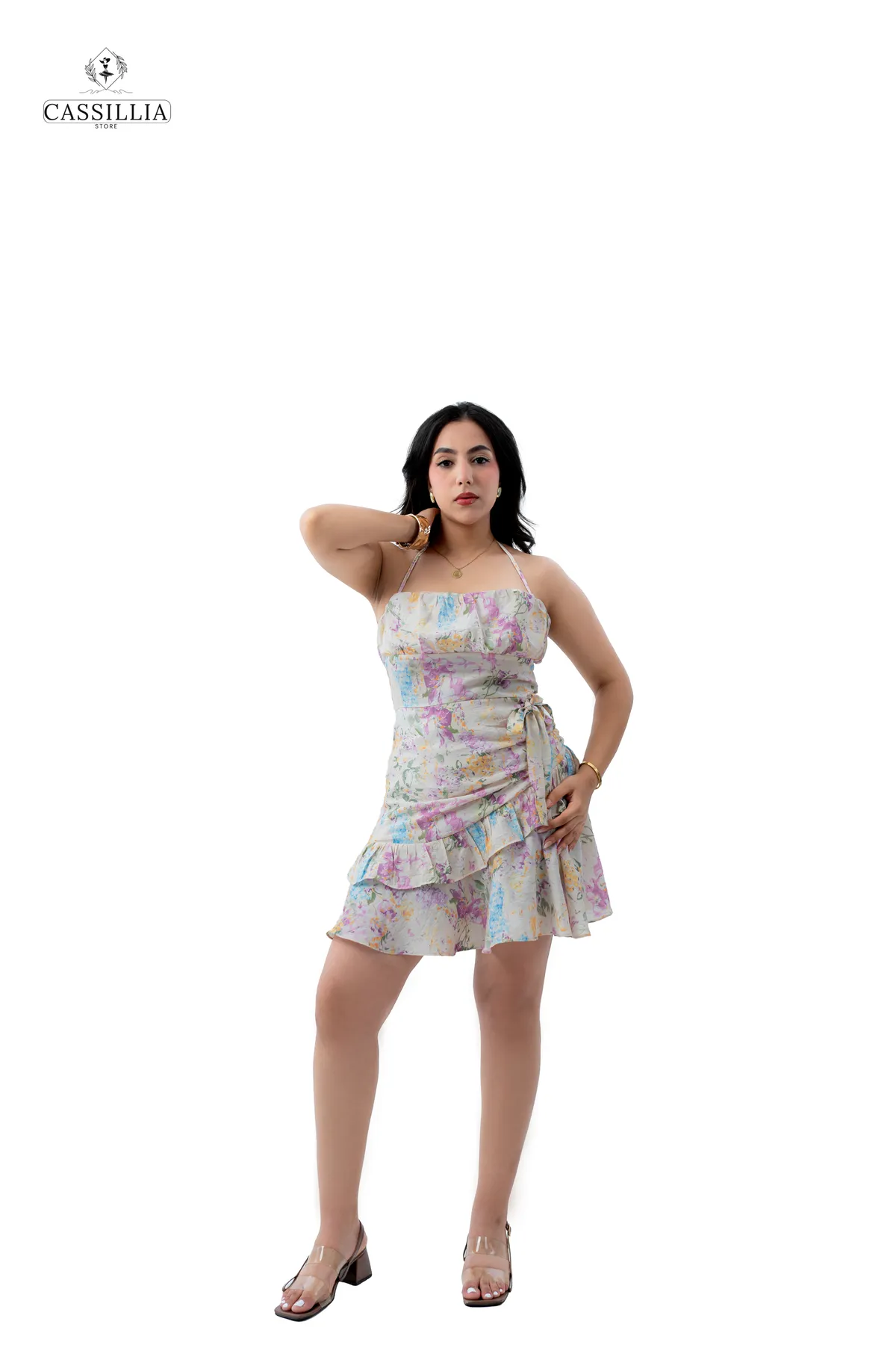 Short Floral Dress - View 11