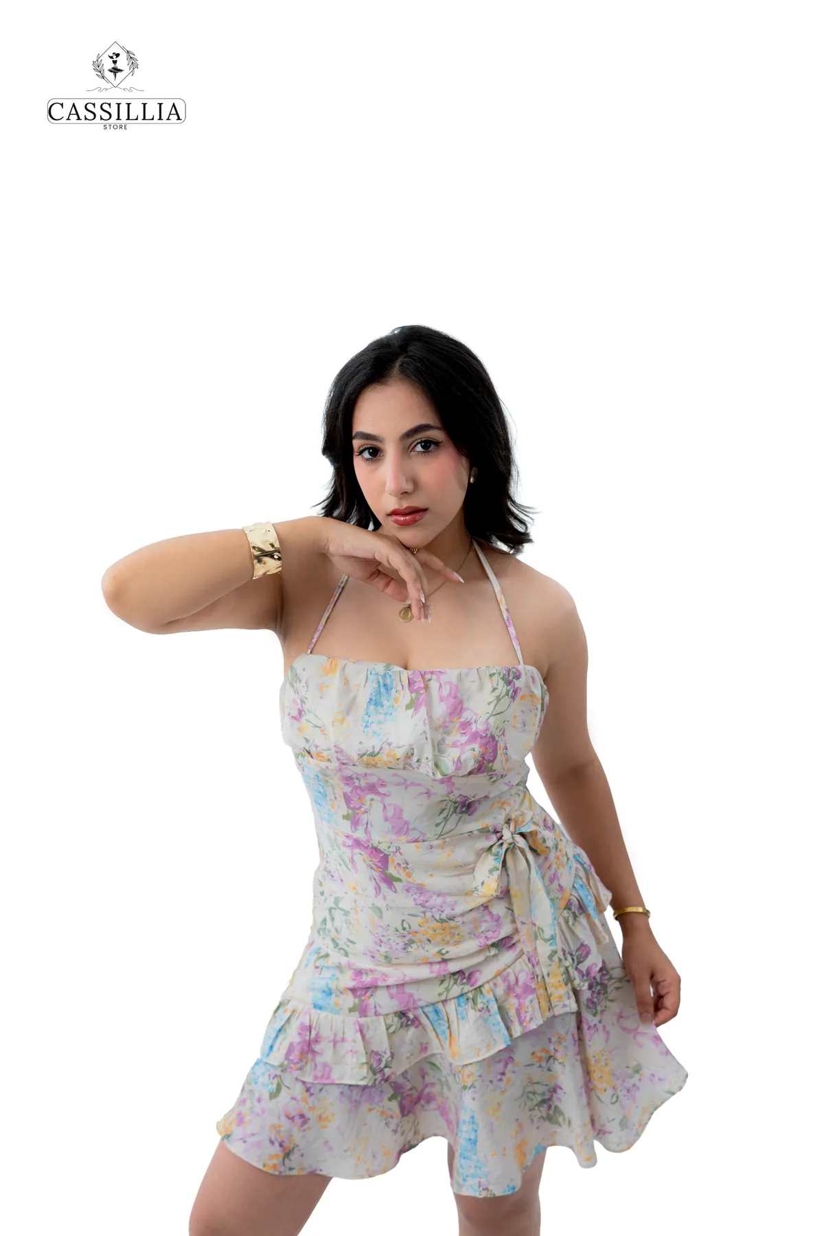Short Floral Dress - View 15