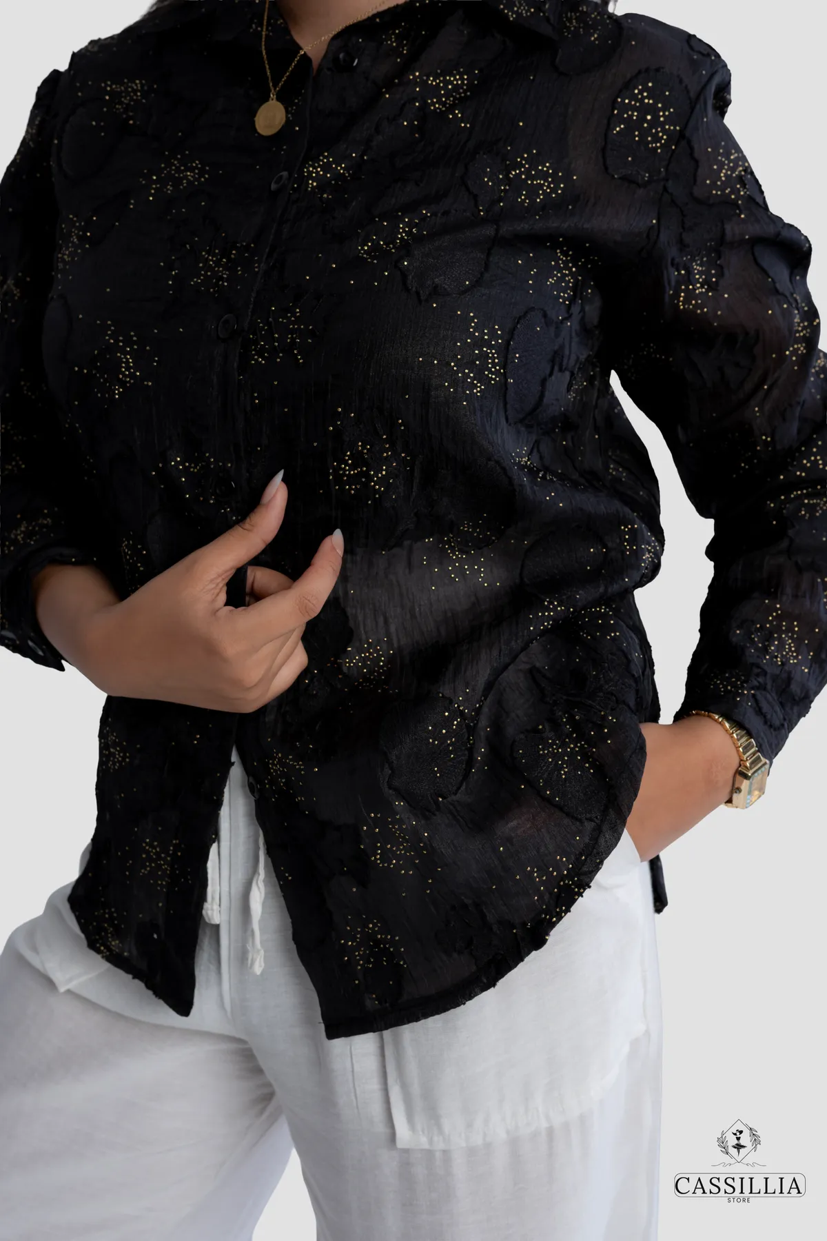 Golden Bloom Shirt - View 14