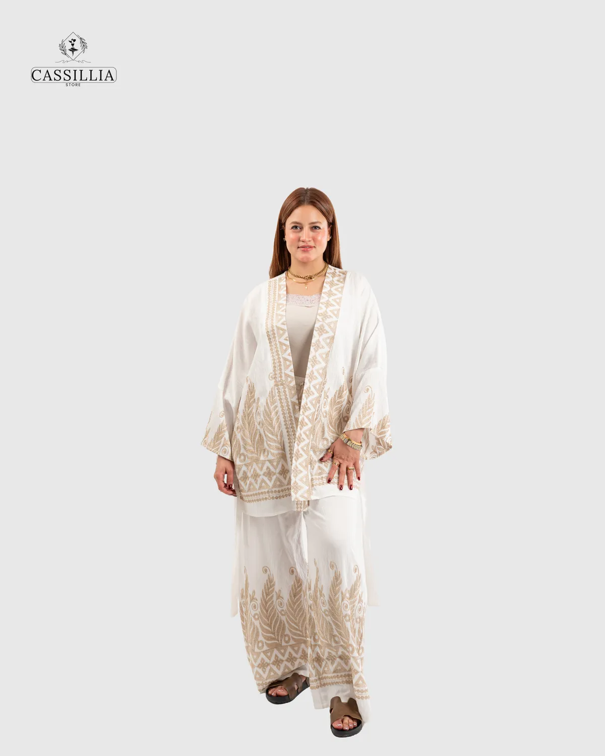 linen suit - View 2