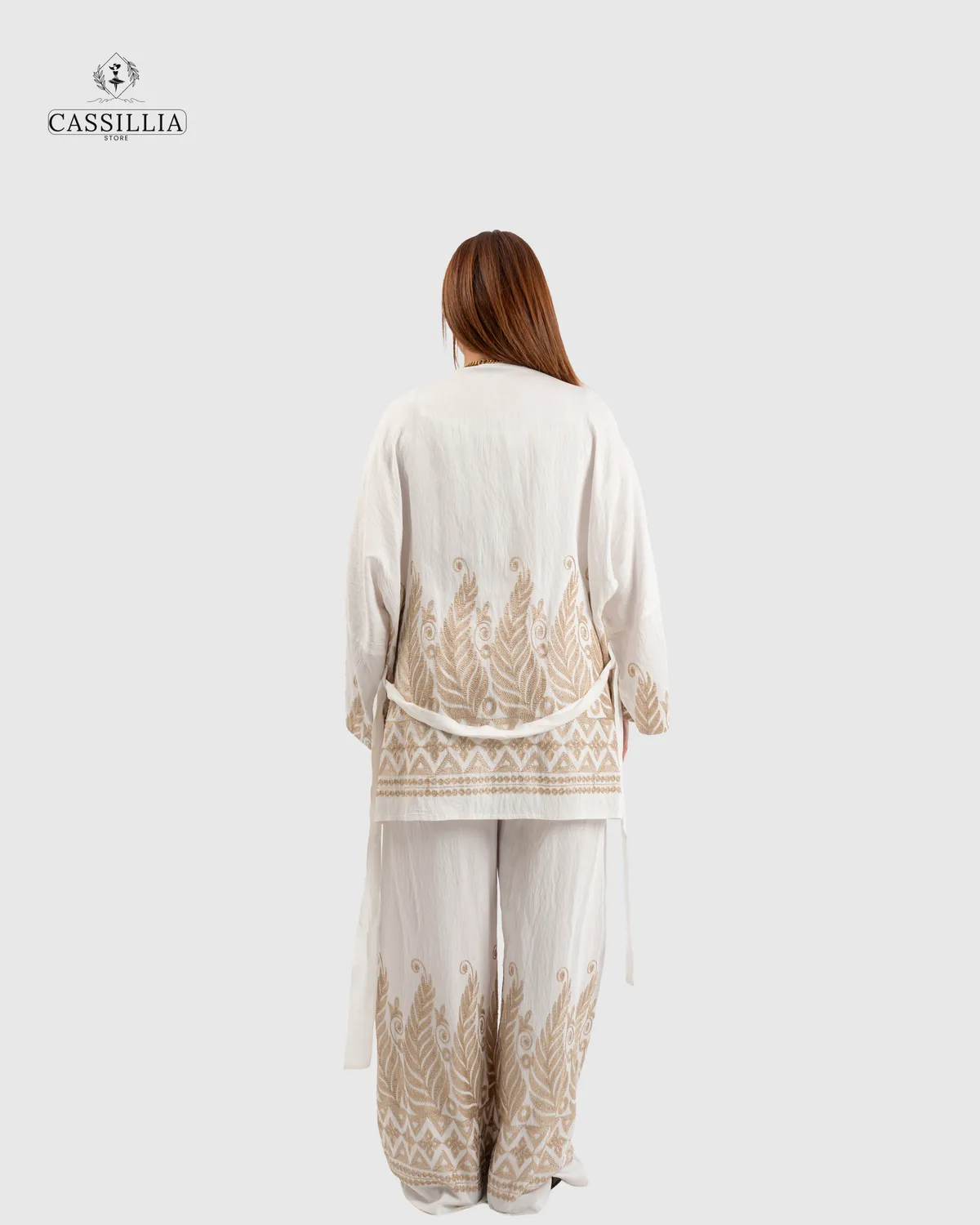 linen suit - View 7