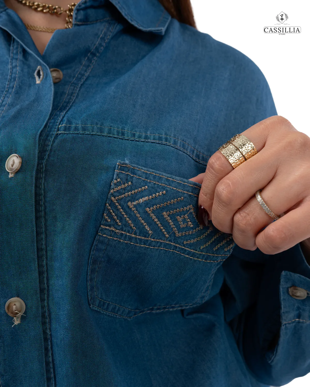 Denim Shirt - View 13