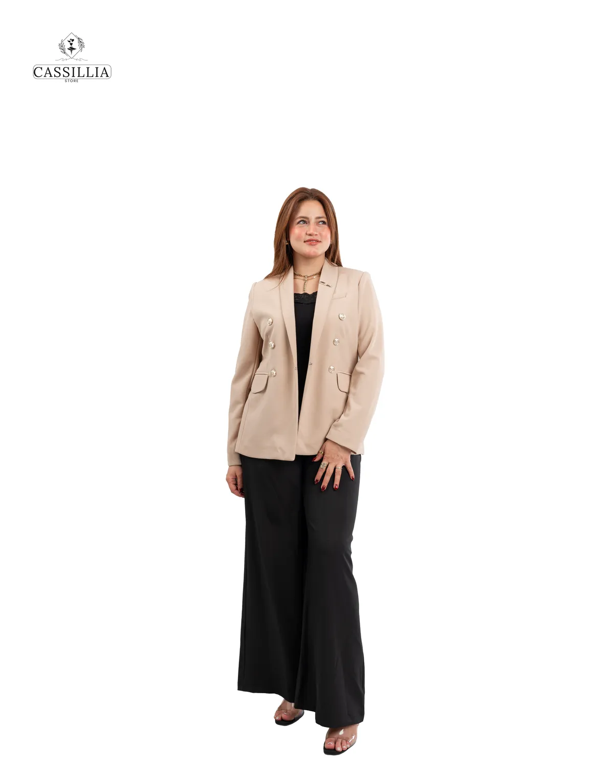 Three-Button Scuba Blazer - View 4