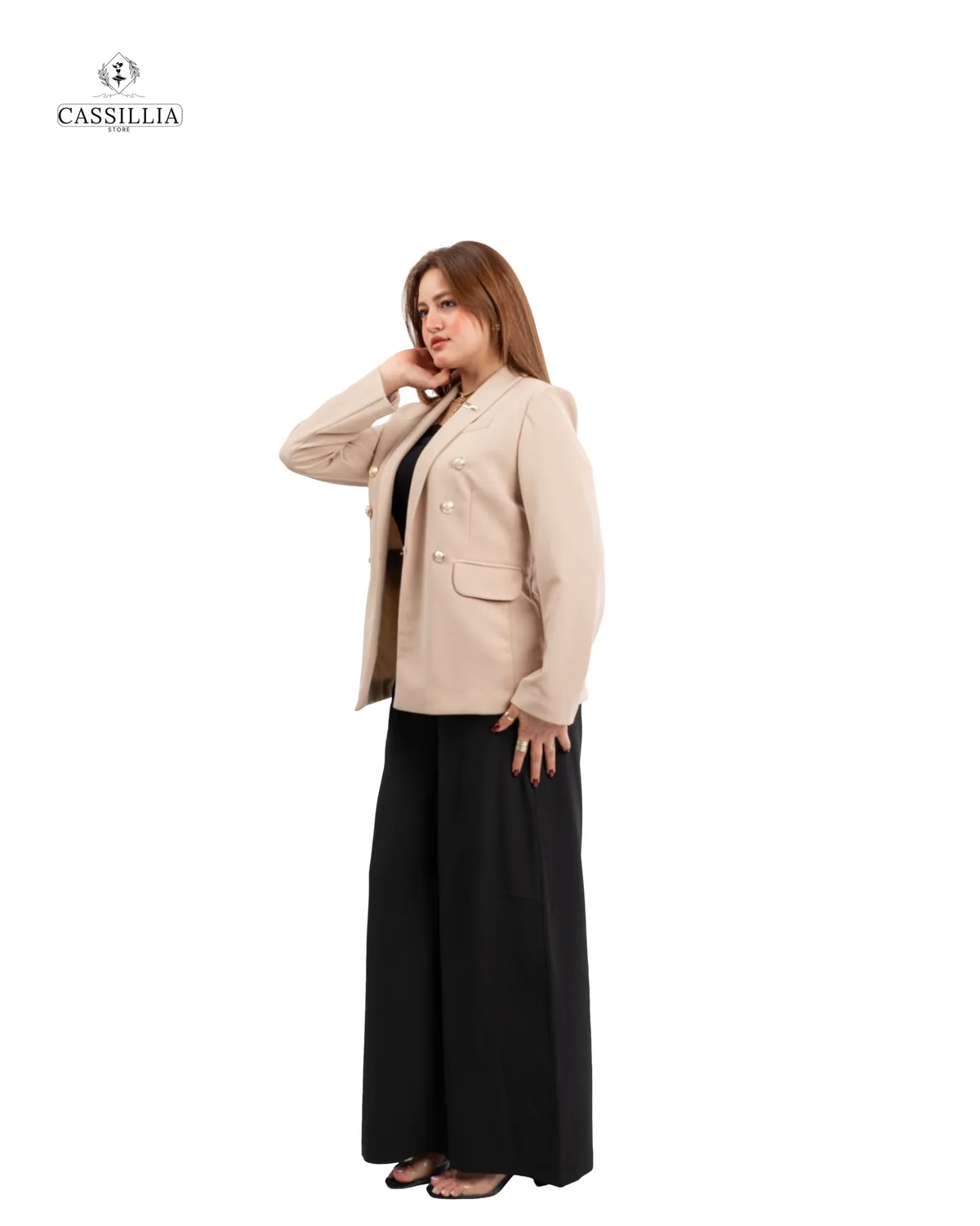 Three-Button Scuba Blazer - View 8