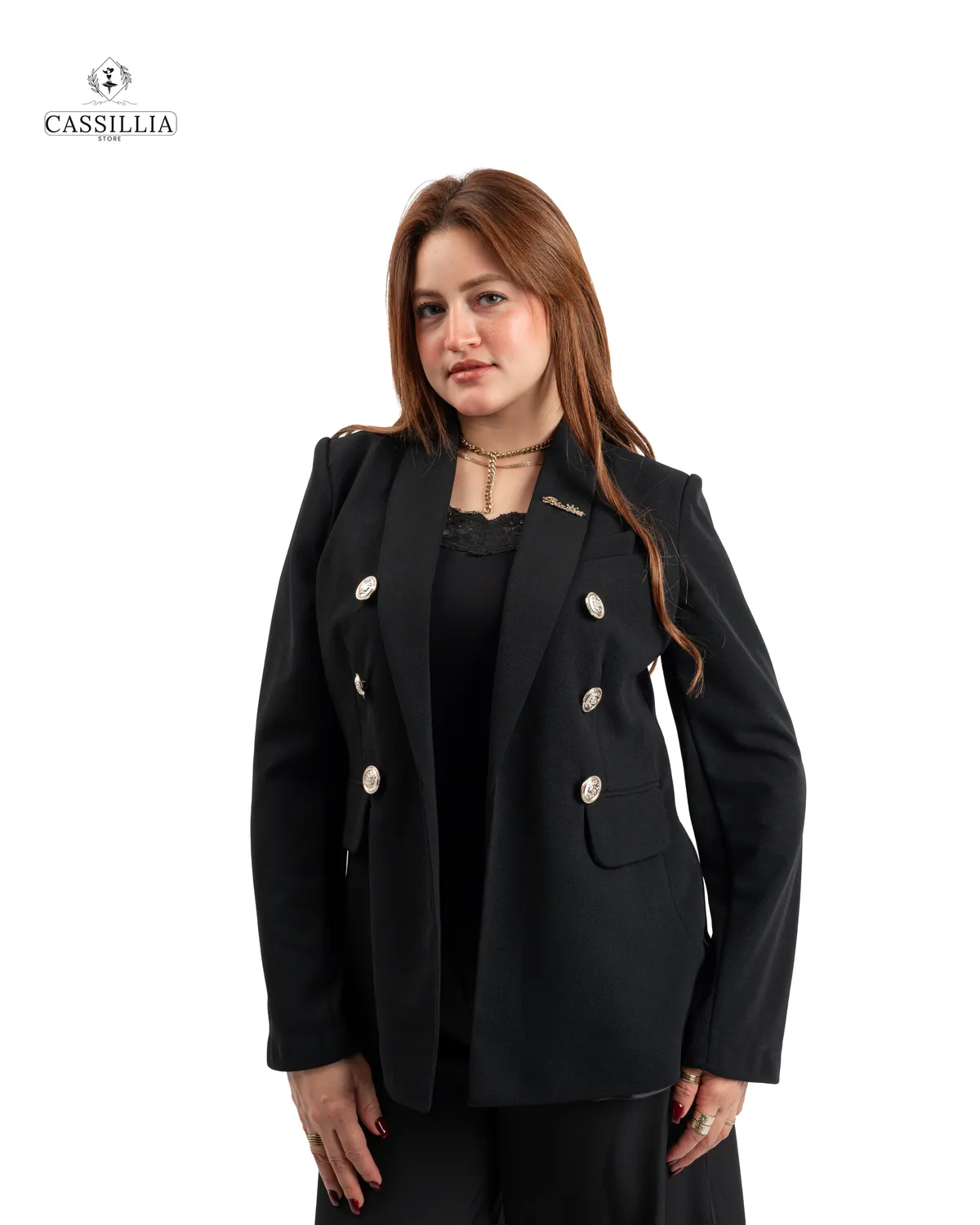 Three-Button Scuba Blazer - View 4