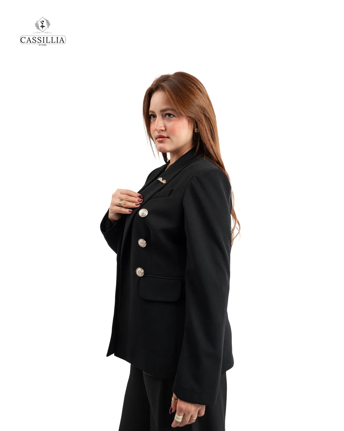 Three-Button Scuba Blazer - View 5